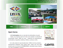 Tablet Screenshot of irissombreadores.com.br